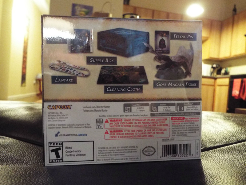 Illustration for article titled Monster Hunter 4 Ultimate CE: Unboxing!!